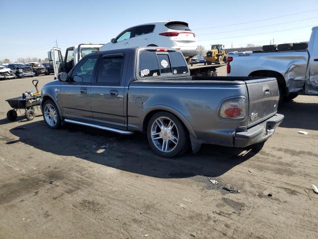 1FTRW073X2KE03271 - 2002 FORD F150 SUPERCREW HARLEY DAVIDSON GRAY photo 2