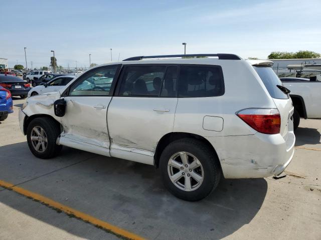 5TDZK3EH7AS005017 - 2010 TOYOTA HIGHLANDER WHITE photo 2