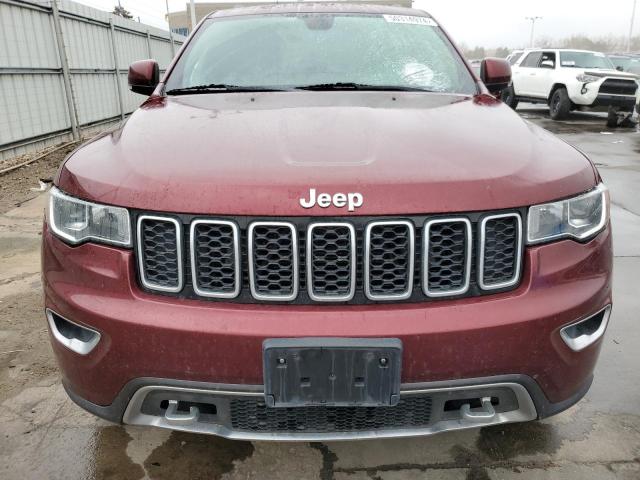 1C4RJFBG0JC324650 - 2018 JEEP GRAND CHER LIMITED BURGUNDY photo 5