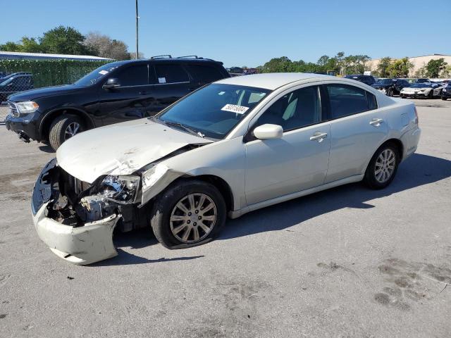 4A3AB36F59E032886 - 2009 MITSUBISHI GALANT ES WHITE photo 1