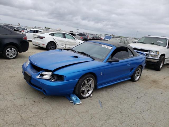 1FAFP46V8WF191436 - 1998 FORD MUSTANG COBRA BLUE photo 1