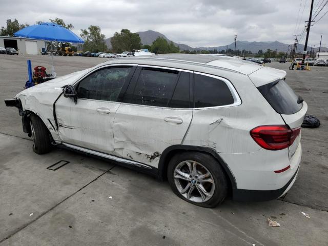 5UXTY3C06L9B14797 - 2020 BMW X3 SDRIVE30I WHITE photo 2