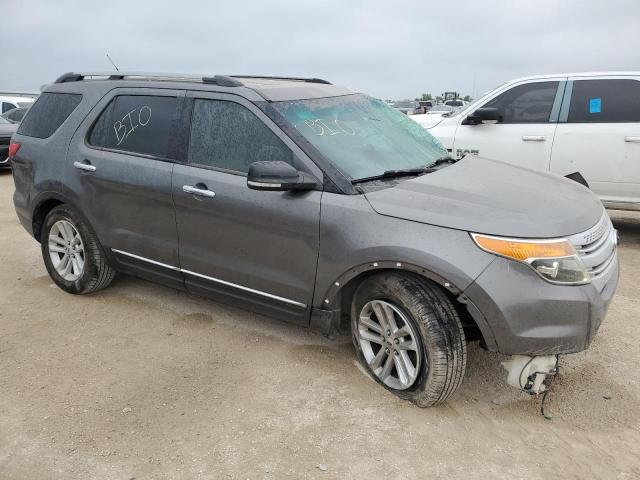 1FM5K7D86DGC69590 - 2013 FORD EXPLORER XLT GRAY photo 4