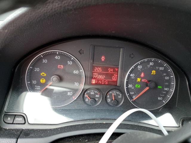 3VWRJ71KX9M038453 - 2009 VOLKSWAGEN JETTA WOLFSBURG 黑色 照片 9