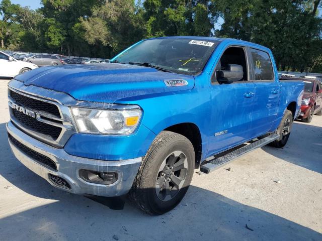 1C6RREFM3MN746902 - 2021 RAM 1500 BIG HORN/LONE STAR BLUE photo 1