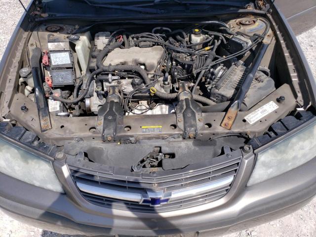 2G1WF52E829377661 - 2002 CHEVROLET IMPALA BROWN photo 11