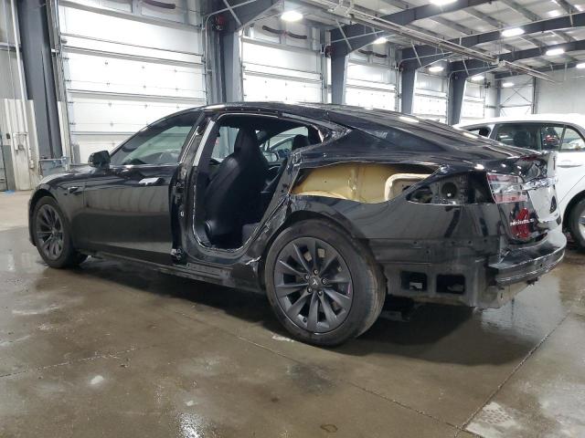 5YJSA1E27KF312147 - 2019 TESLA MODEL S 黑色 照片 2
