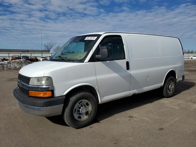 1GCZGFBAXA1164458 - 2010 CHEVROLET EXPRESS G2 WHITE photo 1