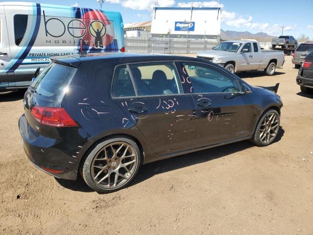 3VW217AU2FM005140 - 2015 VOLKSWAGEN GOLF BLACK photo 3