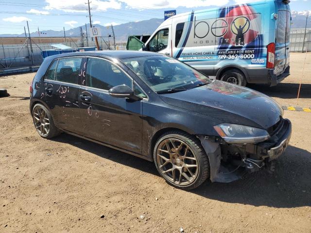 3VW217AU2FM005140 - 2015 VOLKSWAGEN GOLF BLACK photo 4