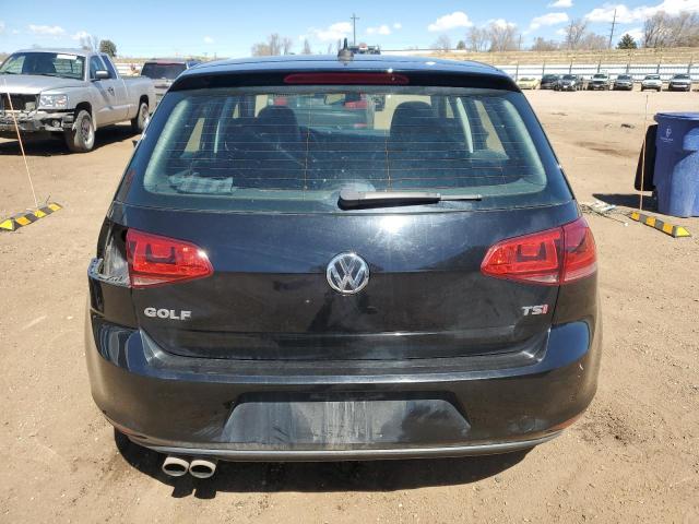 3VW217AU2FM005140 - 2015 VOLKSWAGEN GOLF BLACK photo 6