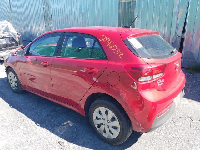 3KPA25AD5LE350958 - 2020 KIA RIO LX RED photo 3