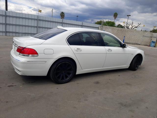 WBAHN83596DT63289 - 2006 BMW 750 LI WHITE photo 3