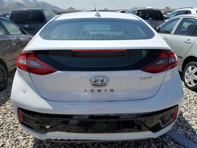 KMHC05LC6HU017918 - 2017 HYUNDAI IONIQ LIMITED WHITE photo 6