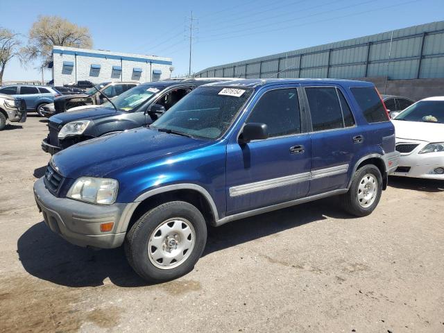 JHLRD1744XC041446 - 1999 HONDA CR-V LX BLUE photo 1