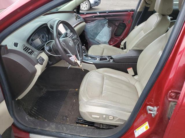 2G4GK5EX0F9180425 - 2015 BUICK REGAL 红色 照片 7