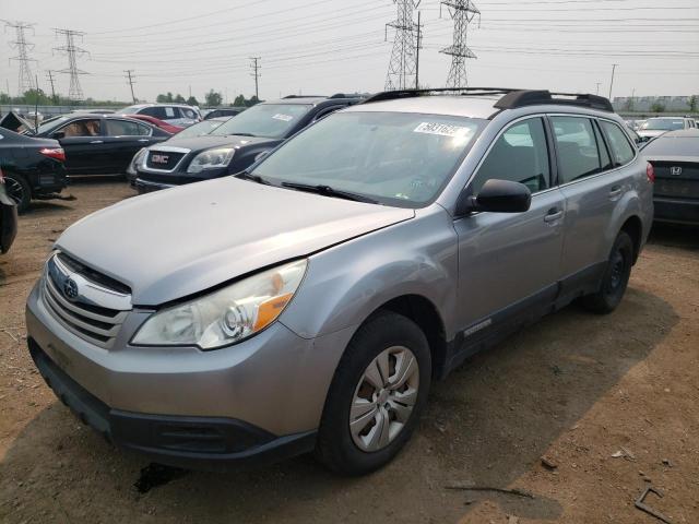 4S4BRCAC9B3439042 - 2011 SUBARU OUTBACK 2.5I SILVER photo 1