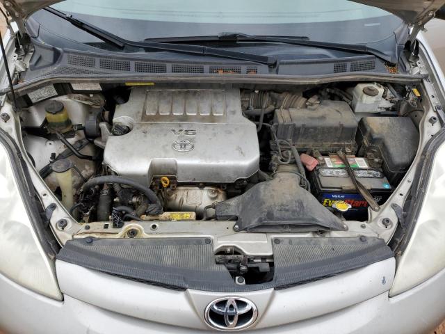 5TDZK23C58S223016 - 2008 TOYOTA SIENNA CE SILVER photo 12