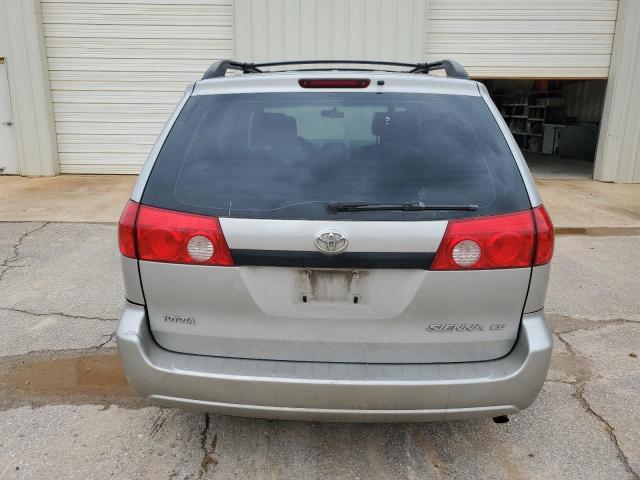 5TDZK23C58S223016 - 2008 TOYOTA SIENNA CE SILVER photo 6