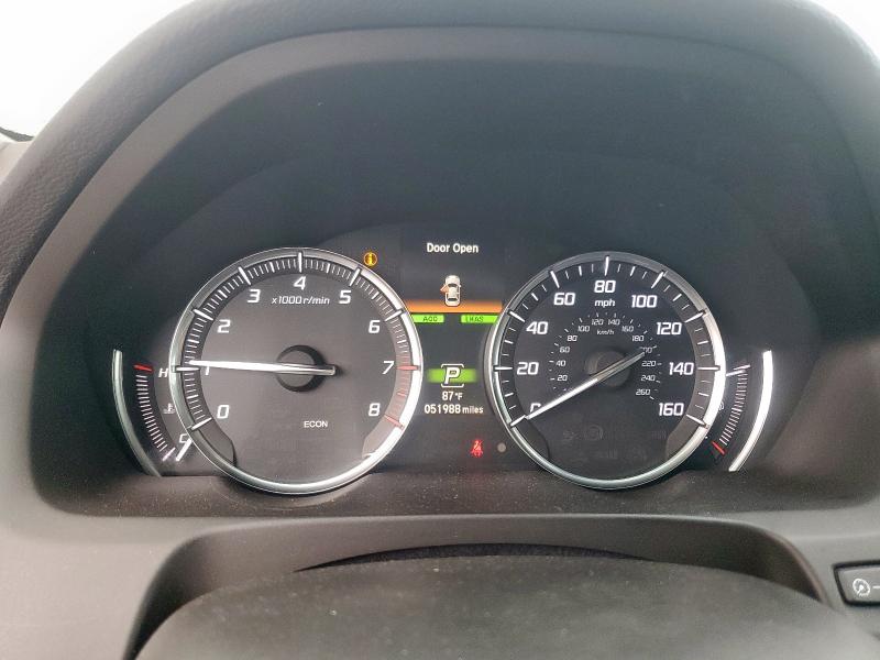 19UUB3F44LA000722 - 2020 ACURA TLX TECHNOLOGY WHITE photo 9