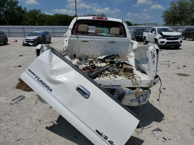 5TBDT44136S548754 - 2006 TOYOTA TUNDRA DOUBLE CAB SR5 WHITE photo 6