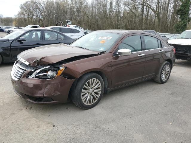 1C3CCBCG6CN305412 - 2012 CHRYSLER 200 LIMITED BROWN photo 1
