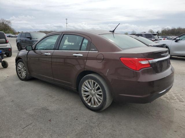 1C3CCBCG6CN305412 - 2012 CHRYSLER 200 LIMITED BROWN photo 2