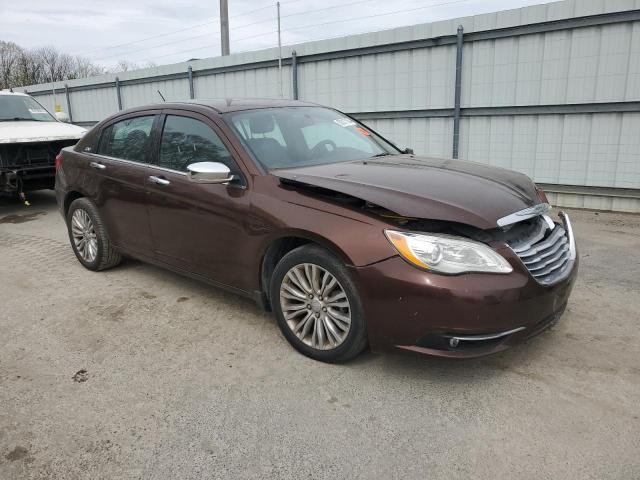 1C3CCBCG6CN305412 - 2012 CHRYSLER 200 LIMITED BROWN photo 4