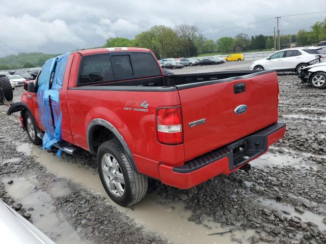 1FTPX14V07FA03865 - 2007 FORD F150 RED photo 2