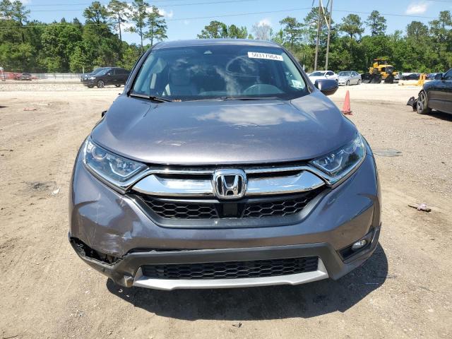 7FARW1H89KE033335 - 2019 HONDA CR-V EXL GRAY photo 5