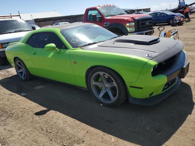 2C3CDZFJ4FH877704 - 2015 DODGE CHALLENGER R/T SCAT PACK GREEN photo 4