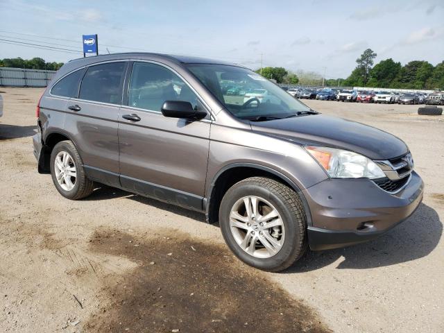 3CZRE3H57AG702138 - 2010 HONDA CR-V EX GRAY photo 4