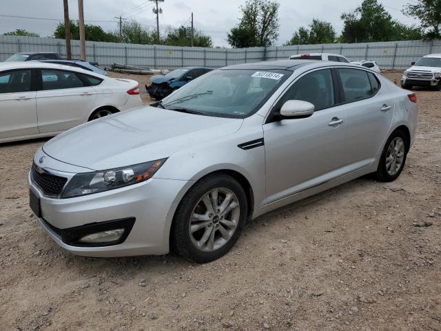 KNAGN4A78B5098104 - 2011 KIA OPTIMA EX WHITE photo 1