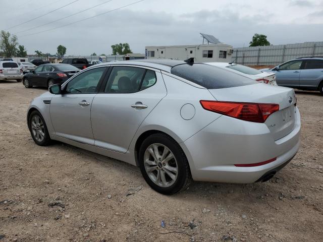 KNAGN4A78B5098104 - 2011 KIA OPTIMA EX WHITE photo 2