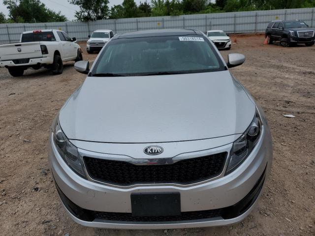 KNAGN4A78B5098104 - 2011 KIA OPTIMA EX WHITE photo 5