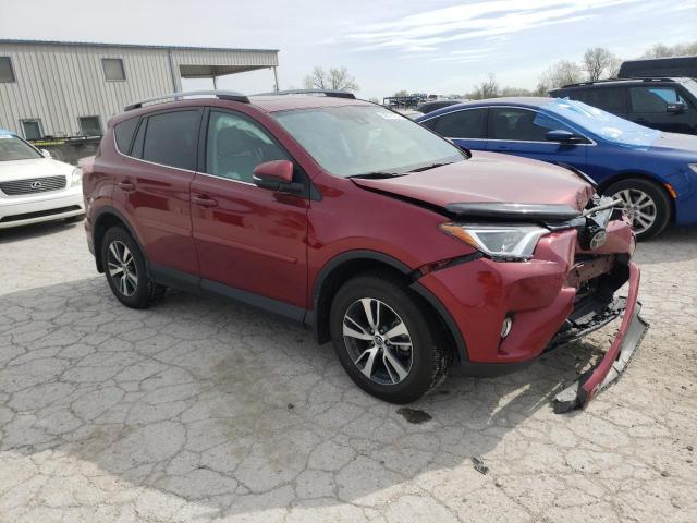 2T3RFREVXJW853310 - 2018 TOYOTA RAV4 ADVENTURE RED photo 4