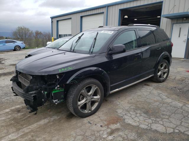 3C4PDDGGXGT160221 - 2016 DODGE JOURNEY CROSSROAD BLACK photo 1