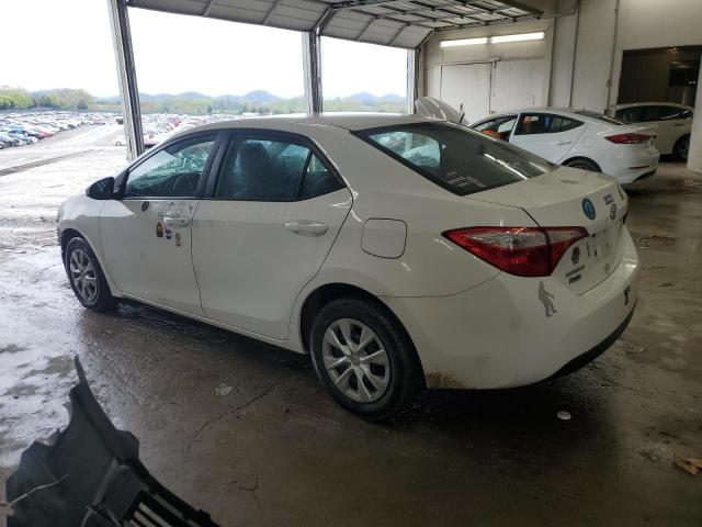 5YFBURHEXGP414436 - 2016 TOYOTA COROLLA L WHITE photo 2