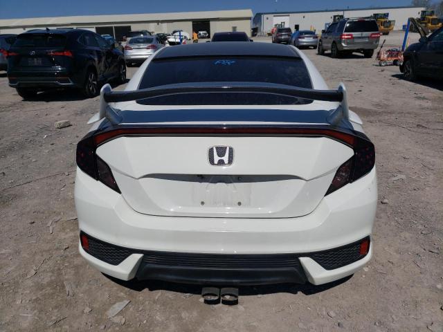2HGFC4B08HH302389 - 2017 HONDA CIVIC LX WHITE photo 6