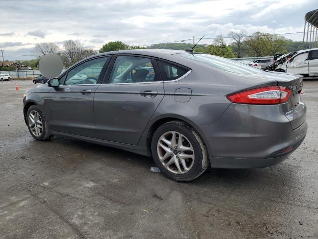 1FA6P0HD2E5400428 - 2014 FORD FUSION SE GRAY photo 2