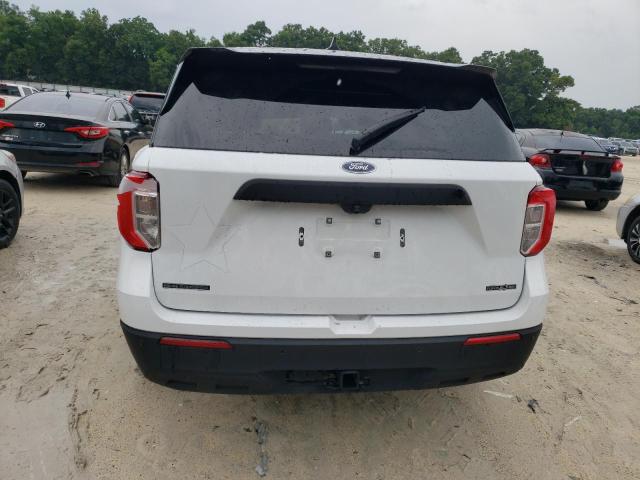 1FM5K8AB2NGB58901 - 2022 FORD EXPLORER POLICE INTERCEPTOR 白色 照片 6