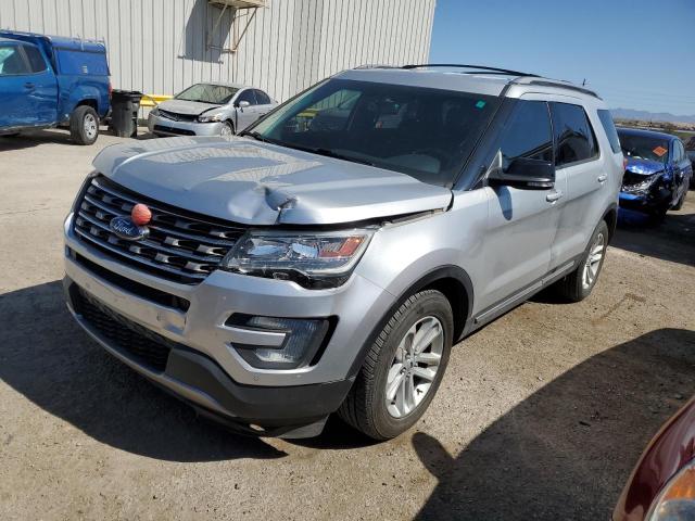 1FM5K7DH5GGB95129 - 2016 FORD EXPLORER XLT SILVER photo 1