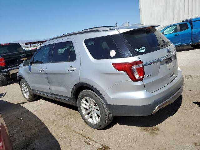 1FM5K7DH5GGB95129 - 2016 FORD EXPLORER XLT SILVER photo 2