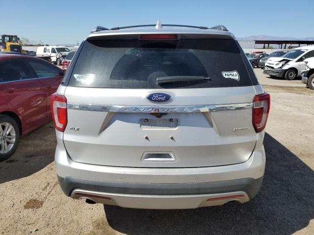 1FM5K7DH5GGB95129 - 2016 FORD EXPLORER XLT SILVER photo 6