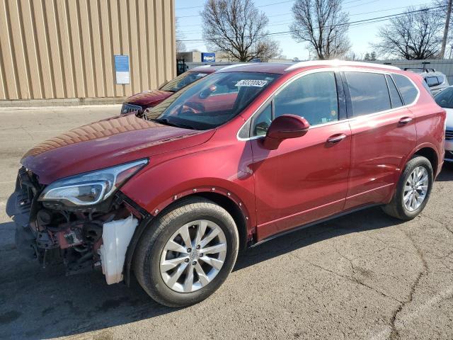 LRBFXBSA4HD003624 - 2017 BUICK ENVISION ESSENCE Շագանակագույն լուսանկար 1