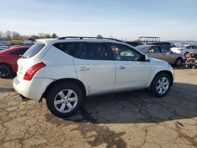 JN8AZ08WX7W623219 - 2007 NISSAN MURANO SL WHITE photo 3