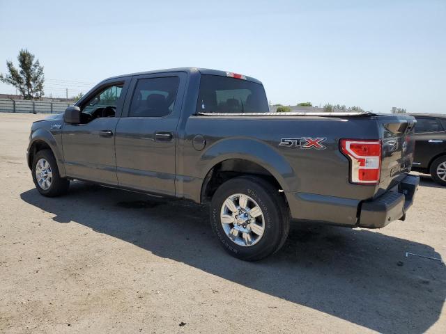 1FTEW1CP1KKF22890 - 2019 FORD F150 SUPERCREW GRAY photo 2