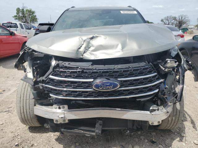 1FMSK7DH8LGA23979 - 2020 FORD EXPLORER XLT GRAY photo 5