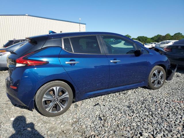 1N4AZ1CV7NC551125 - 2022 NISSAN LEAF SV BLUE photo 3