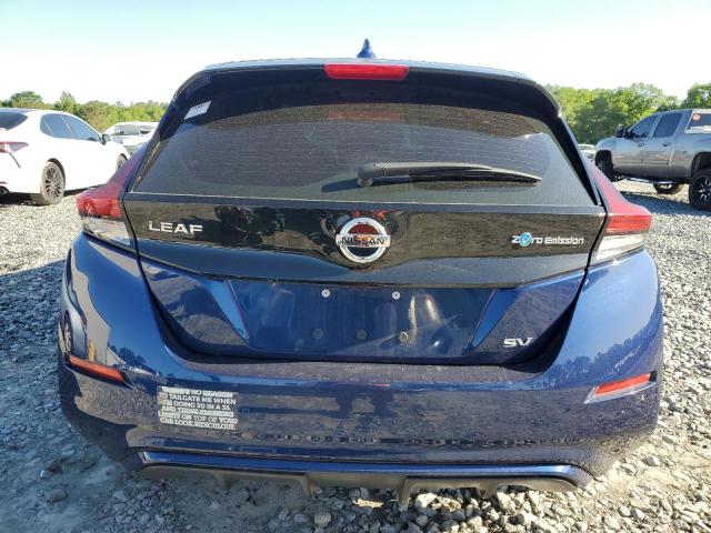 1N4AZ1CV7NC551125 - 2022 NISSAN LEAF SV BLUE photo 6